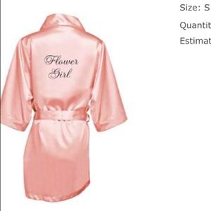 Flower girl robe